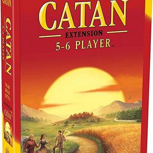Catan 5-6 player extension ( board game)