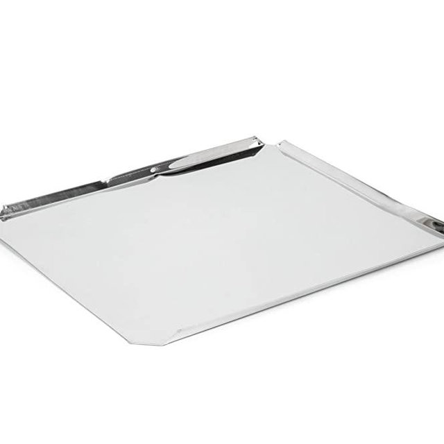 Fox Run Stainless Steel Cookie Sheet Baking Pan, 14" x 17", Silver