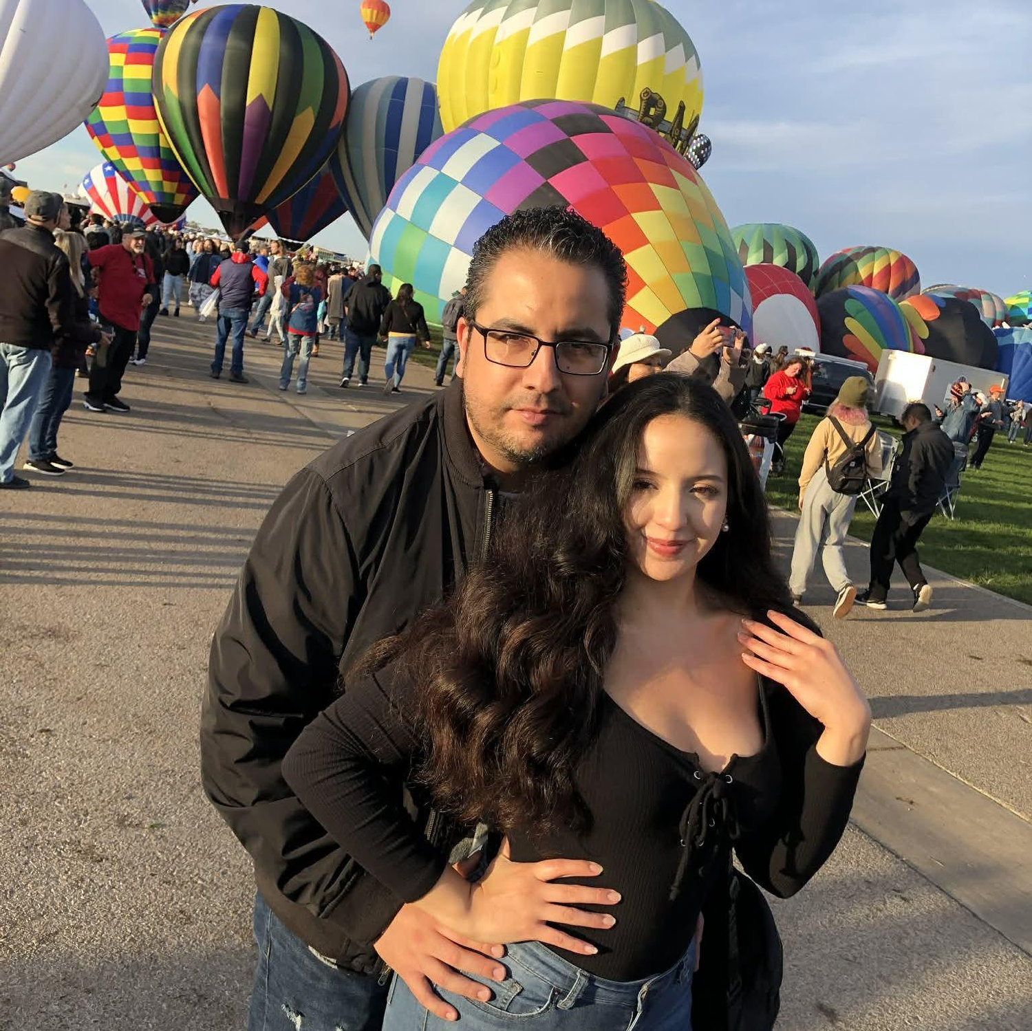 At Balloon Fiesta