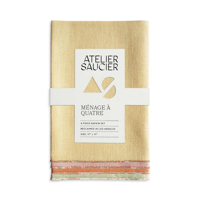 ATELIER SAUCIER The Santa Fe Napkins, Set of 4