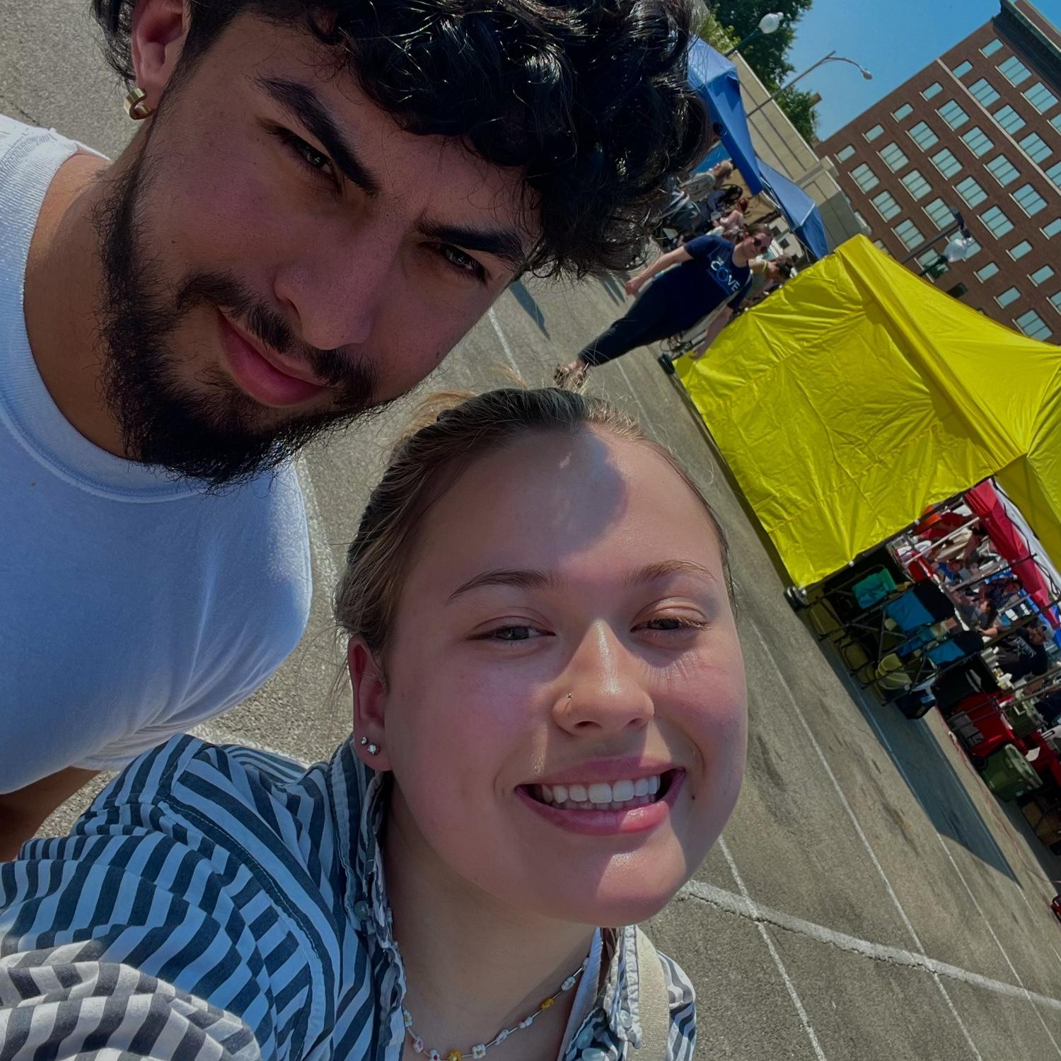 We love the little farmers market in Waco so we try to go when we can<3