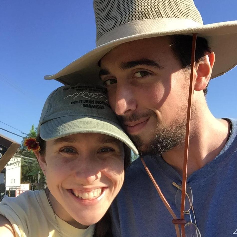 Good Friday Pilgrimage in Austin, TX with Schoenstatt - feat. Trey's adventure hat and Sara's favorite flower
