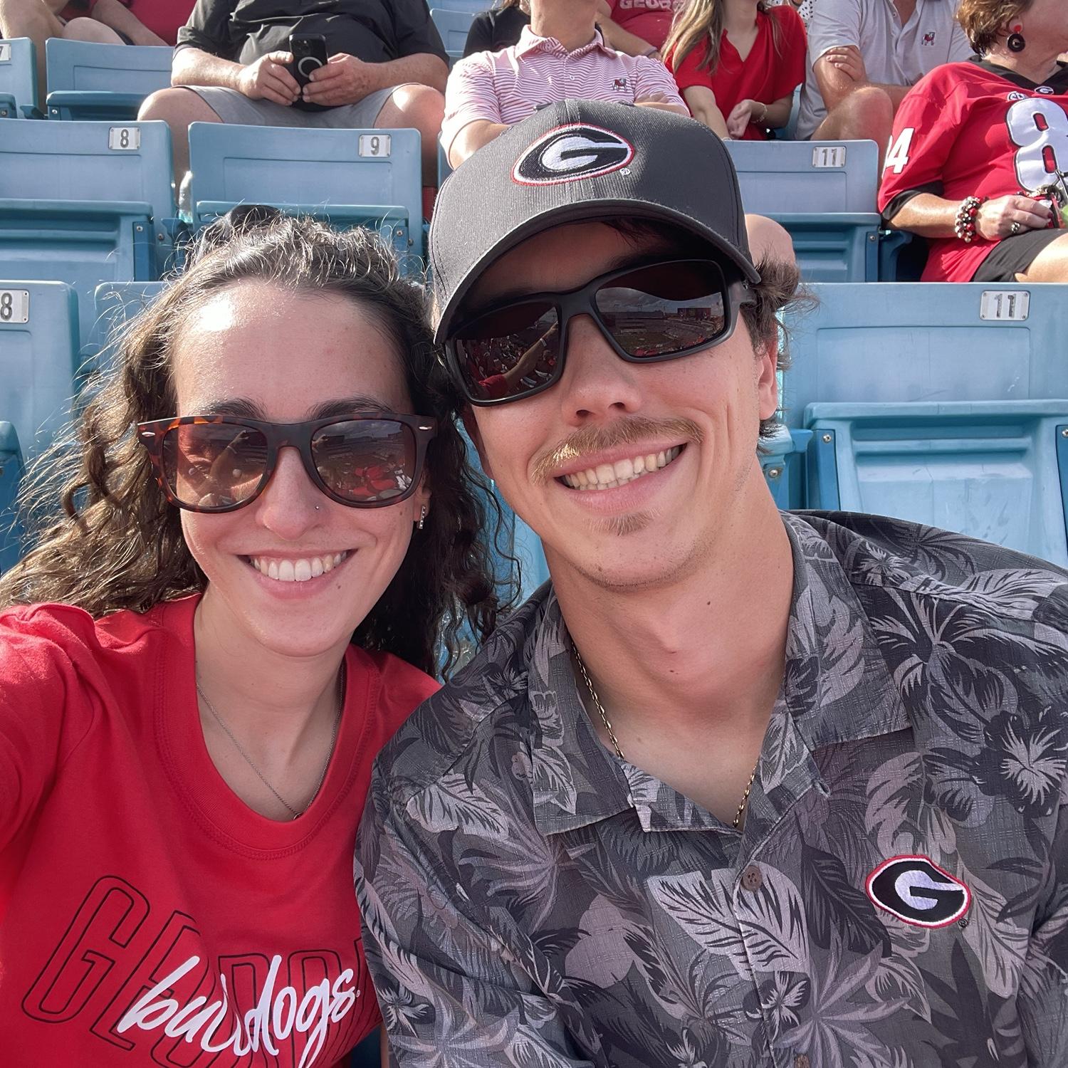 November 2024,
Ayla’s first Georgia Florida (college) Game!