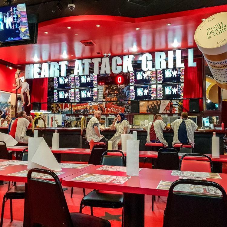 Heart Attack Grill: We dare you to try this diet!    Be careful you don't get spanked!