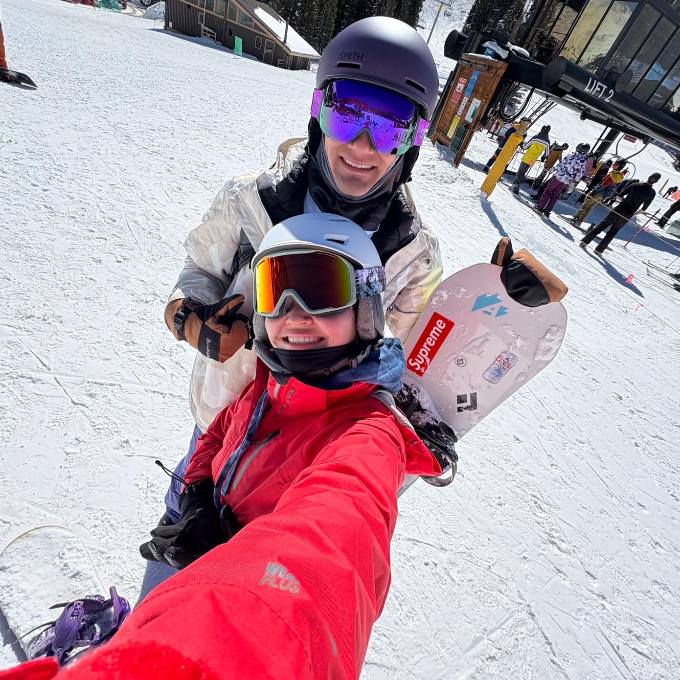 Our favorite way to spend a weekend in the winter in Colorado!