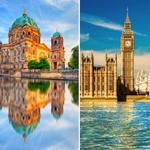 Hopping to a different European country by train, boat, or flight from Paris