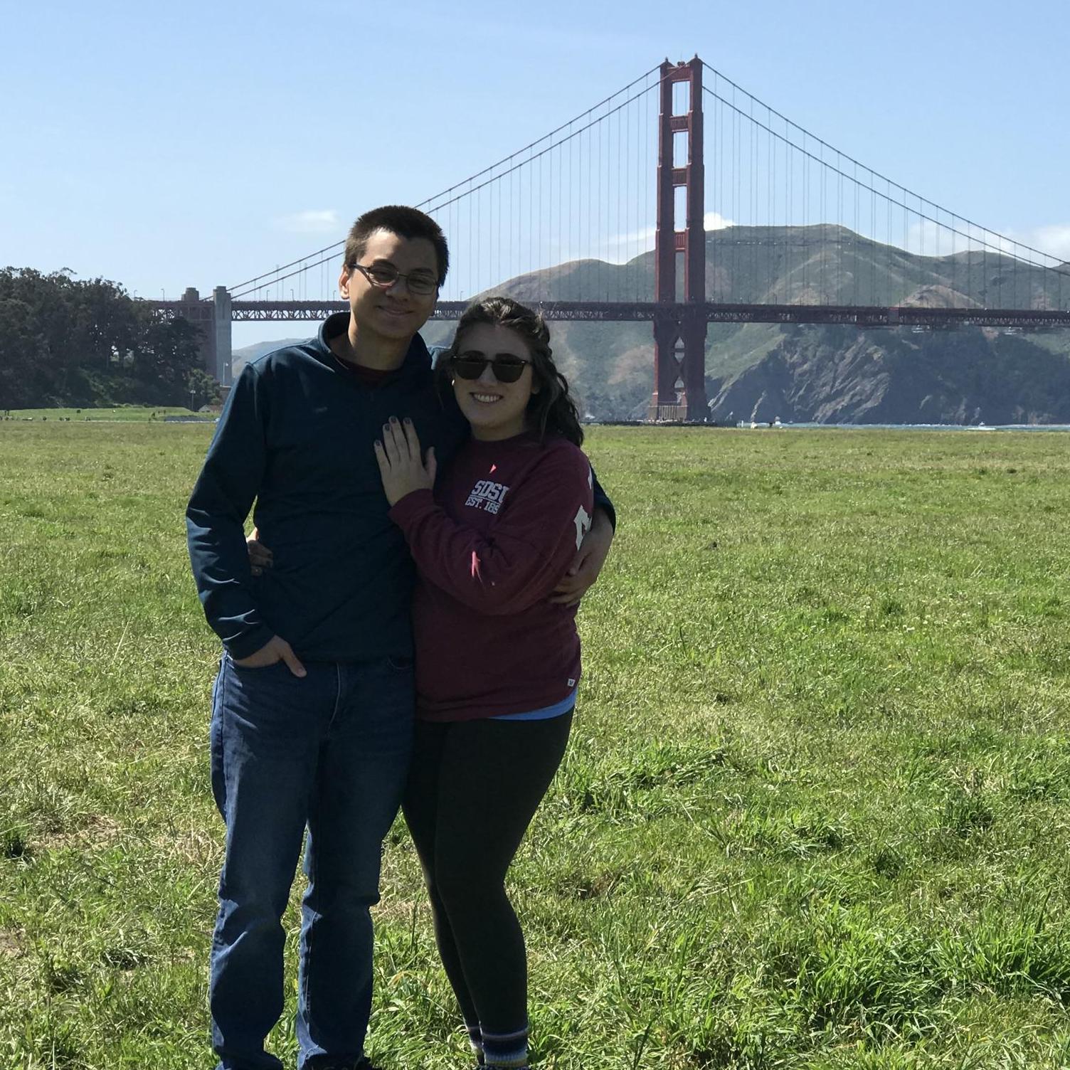San Francisco trip at Chrissy Field in 2019.