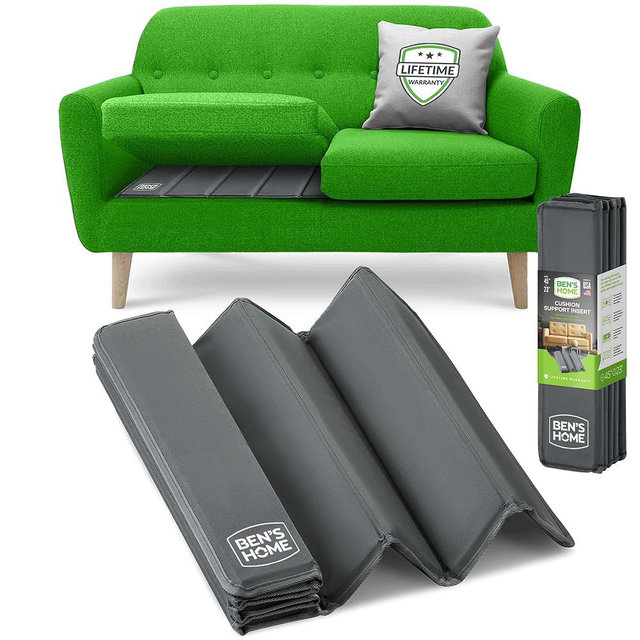 BEN'SHOME® Deep Loveseat Cushion Support to fix Sagging Seats - Heavy Duty Solid Wood Sofa Support Board | Adjustable 38"-45" x 23" Under Cushion Insert | Non-Slip Furniture Saver | 400 LB Capacity
