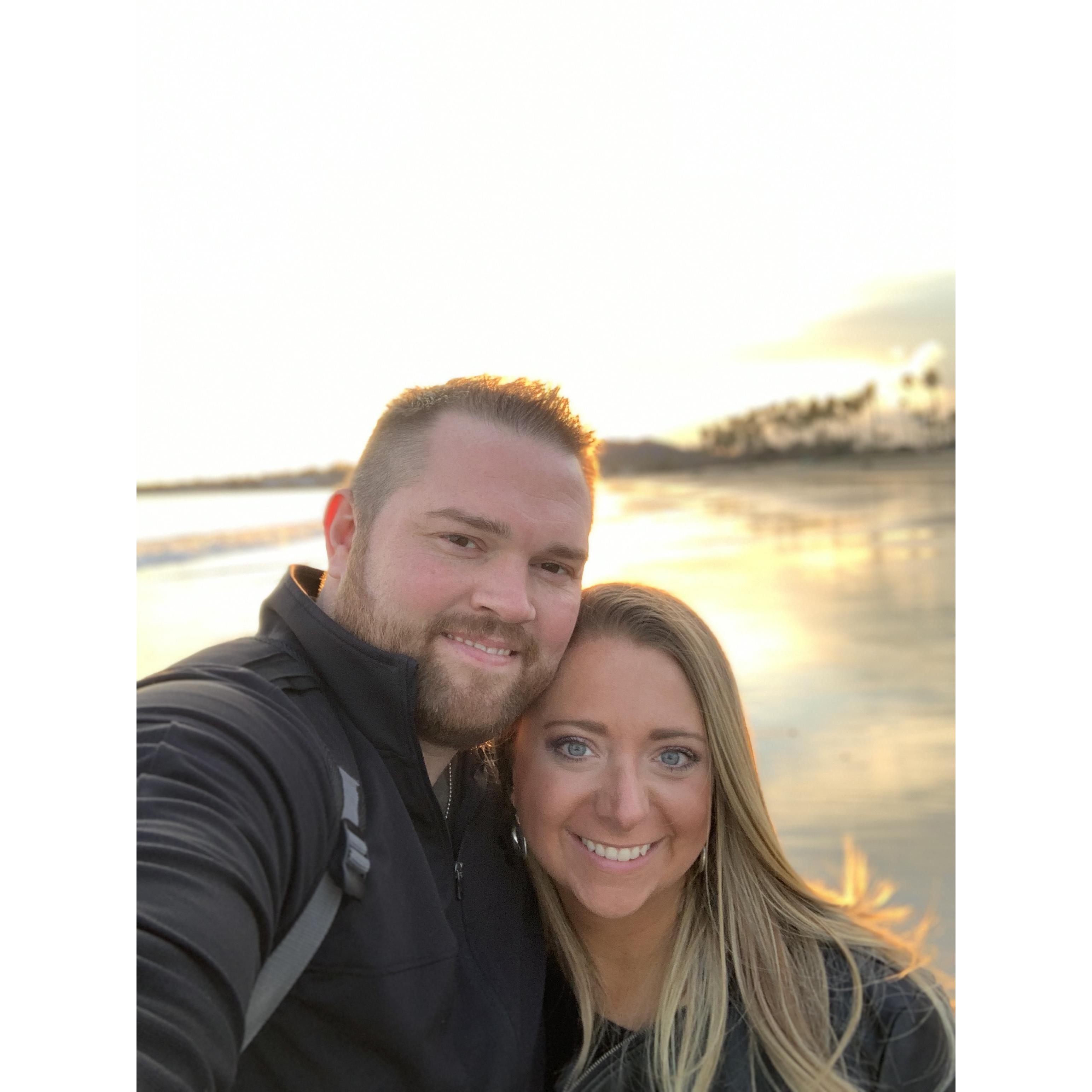 The beach brought us together <3