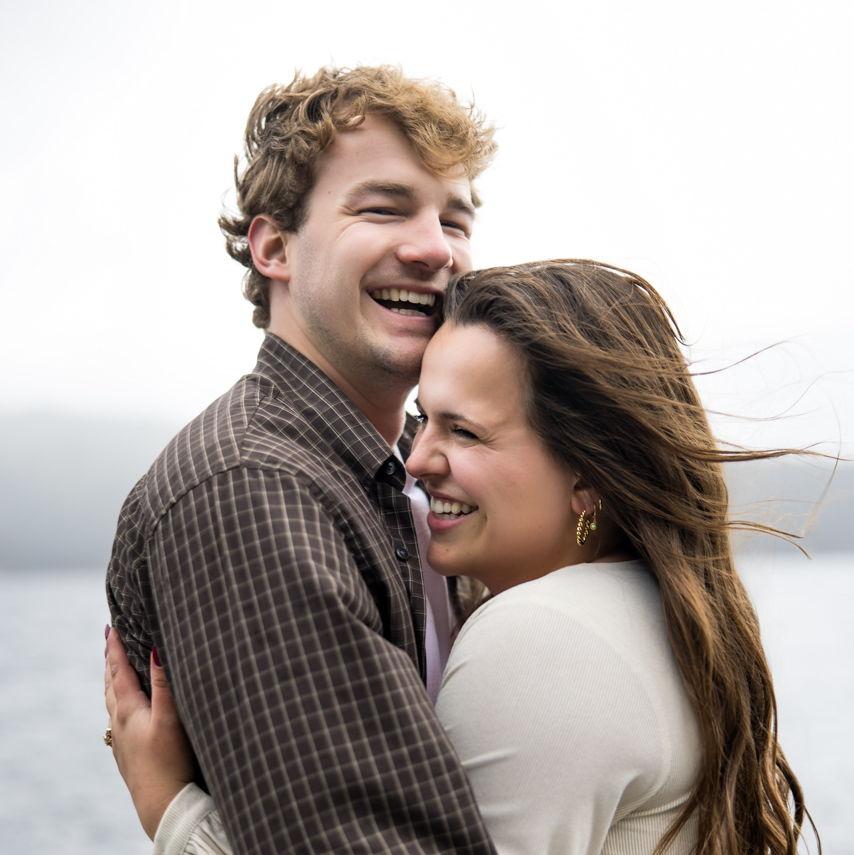 After Stylus, we snapped a couple of pics at the lake, right where Joseph proposed back in July!