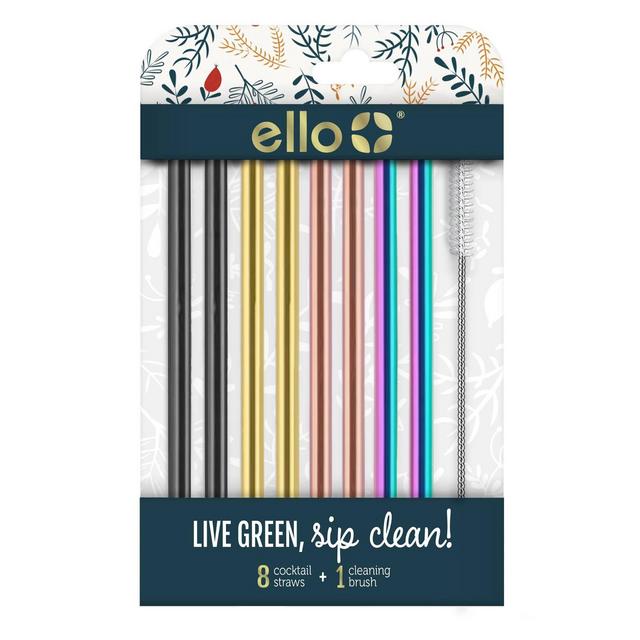 Ello 8pk Cocktail Straws