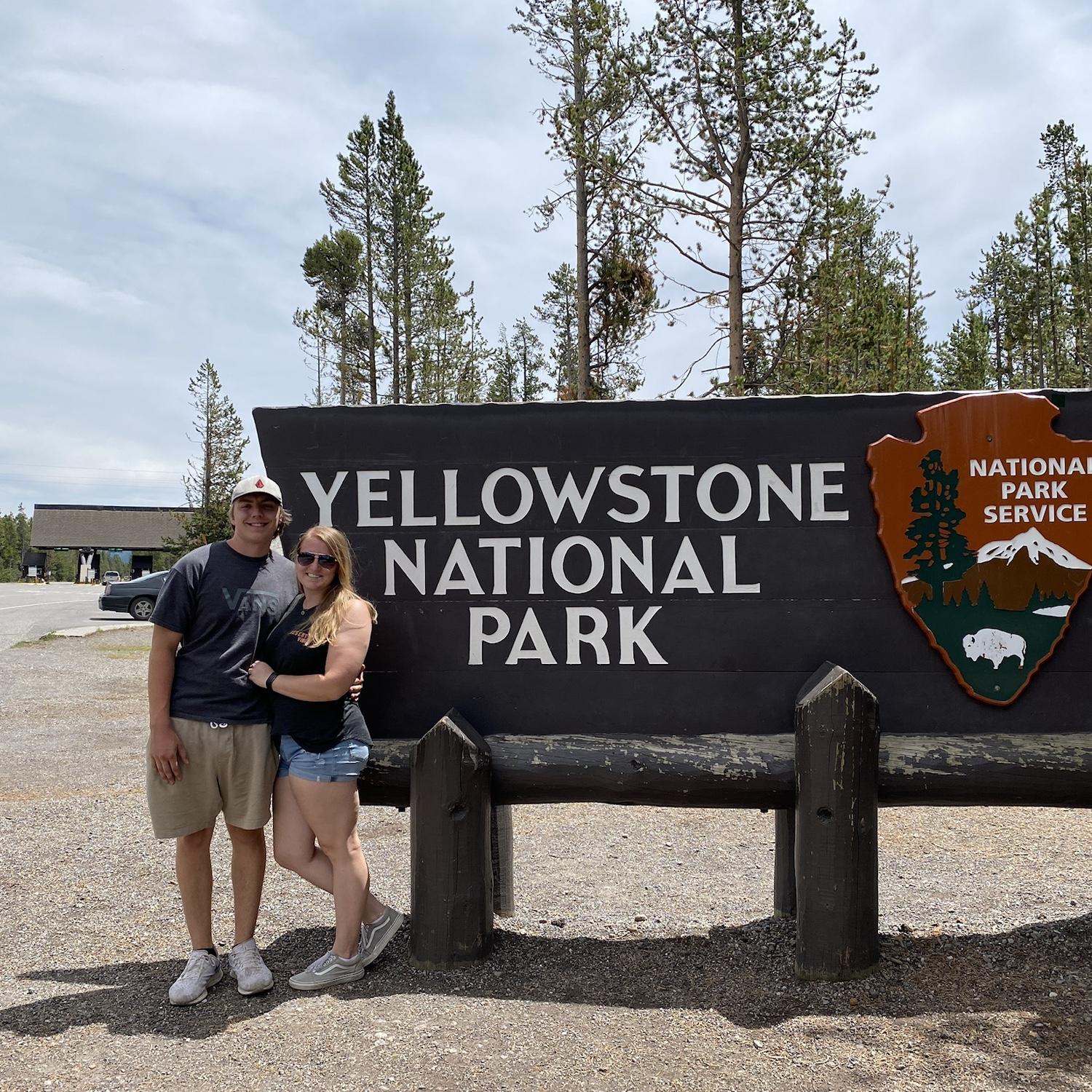 Yellowstone National Park (As the photo states)