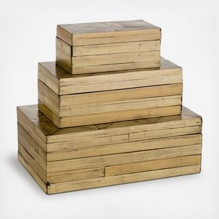 Cane 3-Piece Garden Box Set
