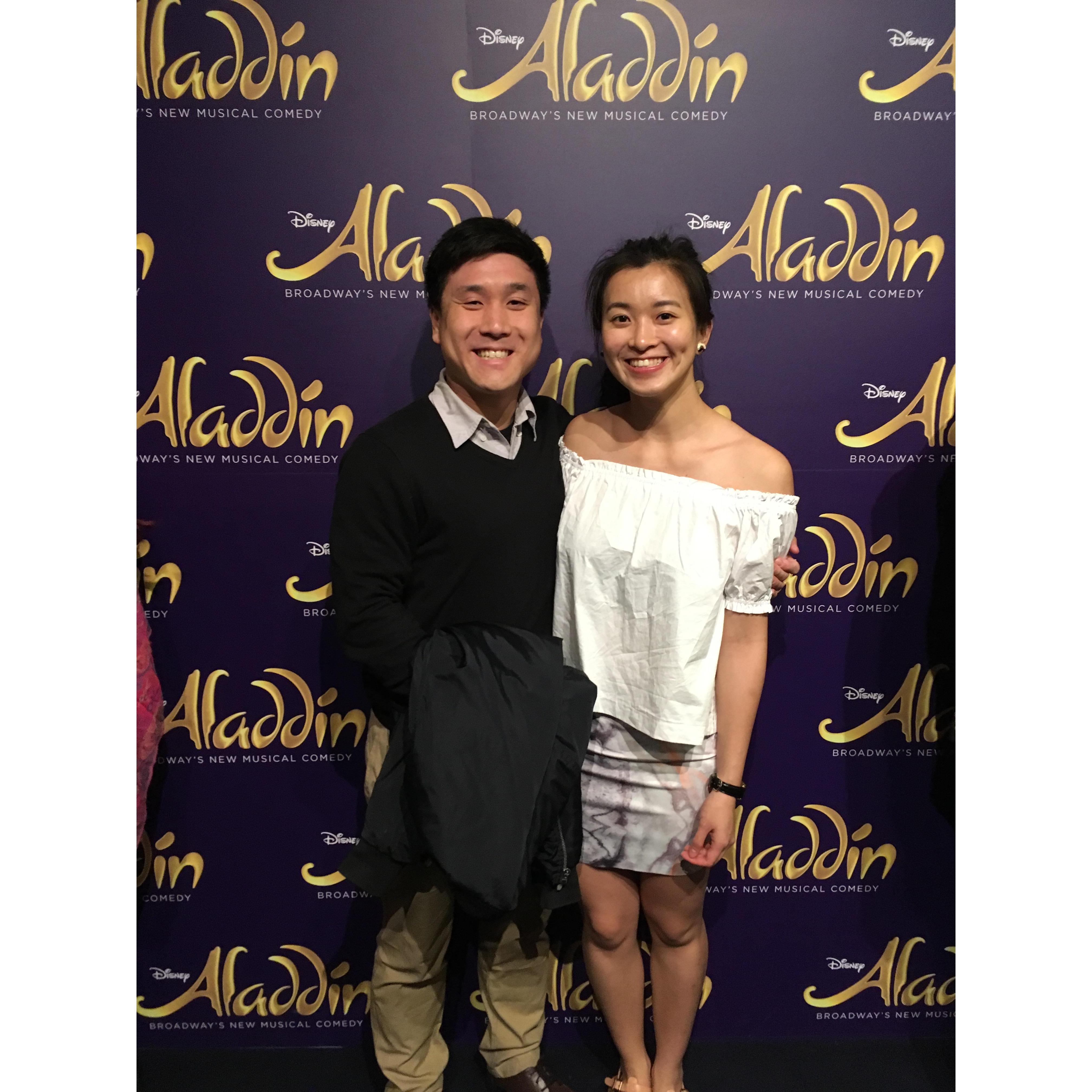 2016, Sydney Aladdin Musical