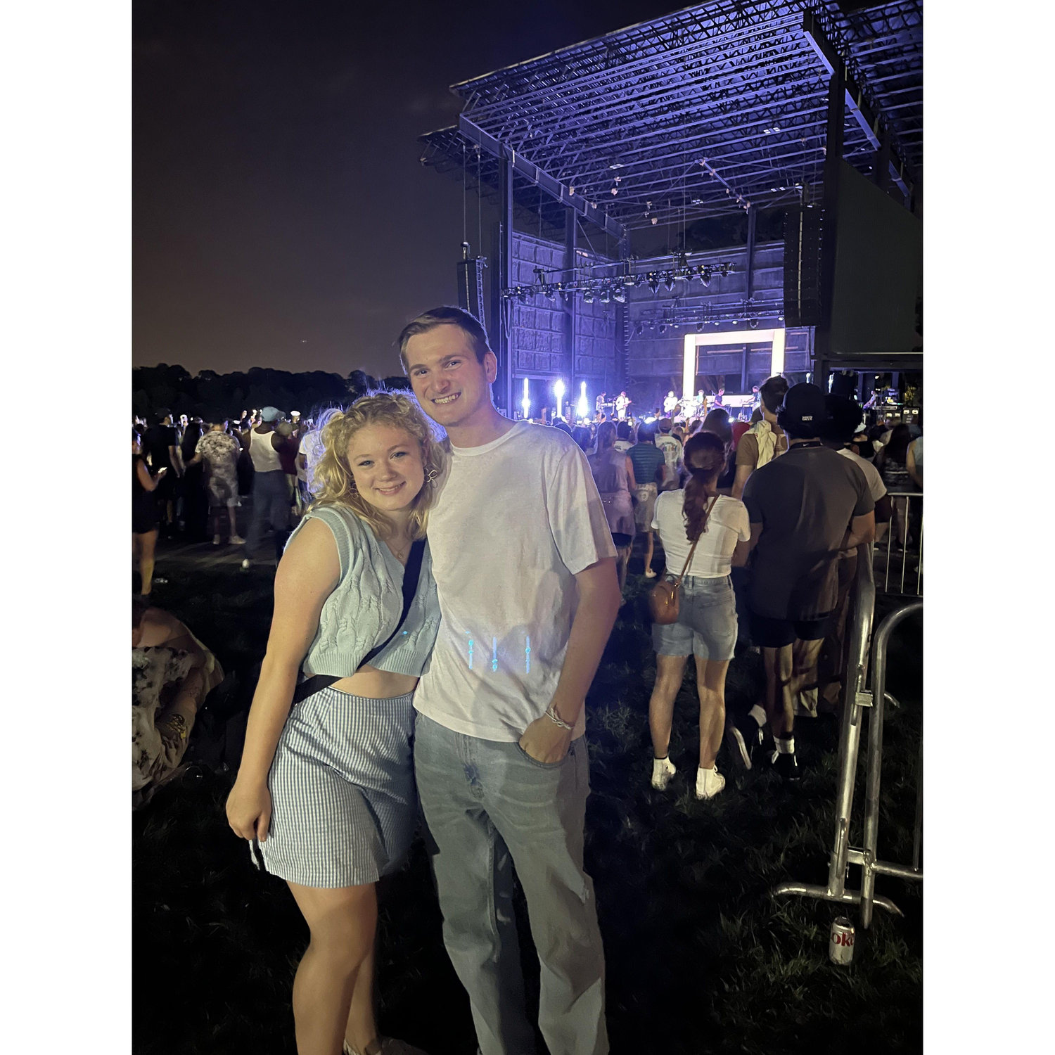 The concert to see the Wallows, that we booked 8 months in advance, after knowing each other 3 weeks....looks like it worked!