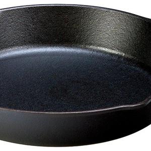 Lodge Seasoned Cast Iron Skillet w/ Hot Handle Holder- 12” Cast Iron Frying Pan with Genuine Leather Hot Handle Holder