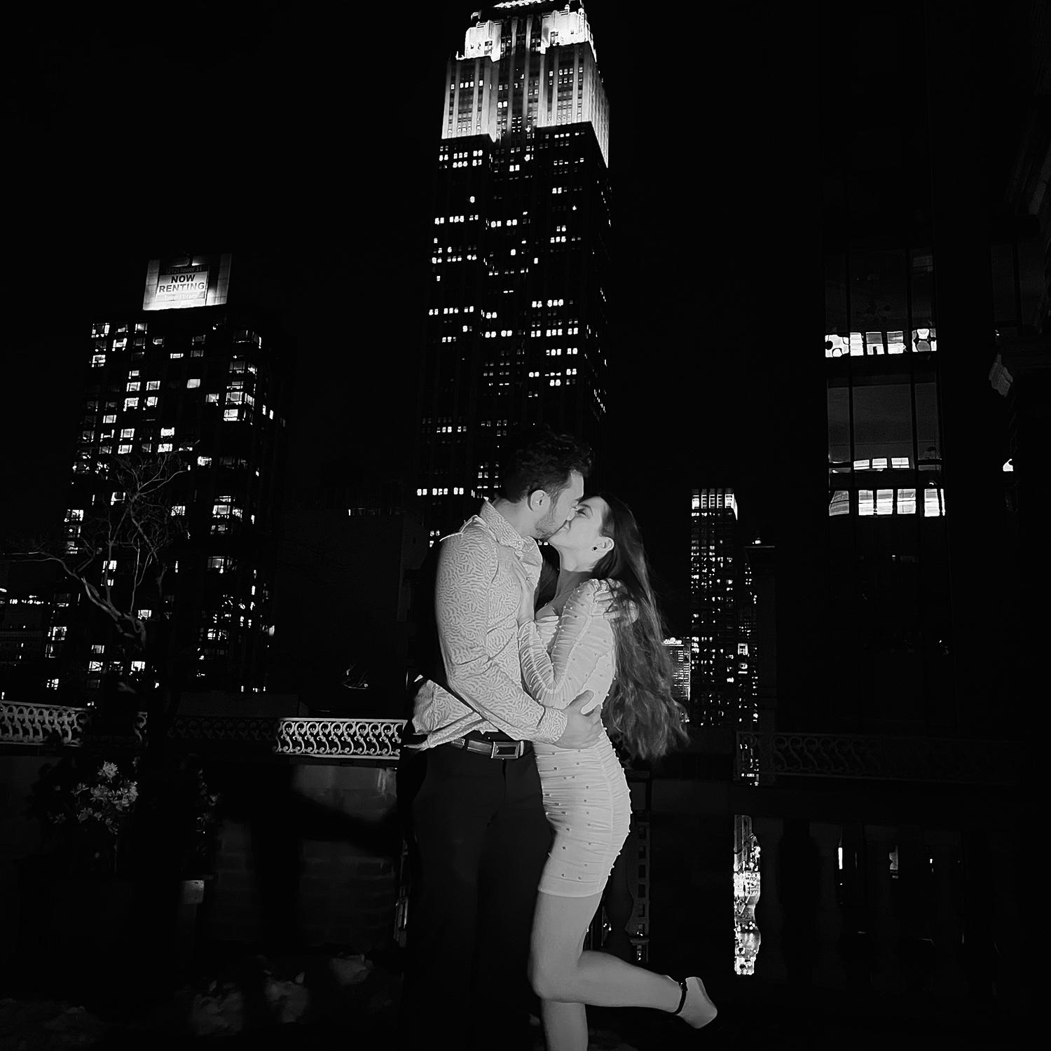 NYC Love
(taken after our engagement party on the terrace of my first NYC job)
