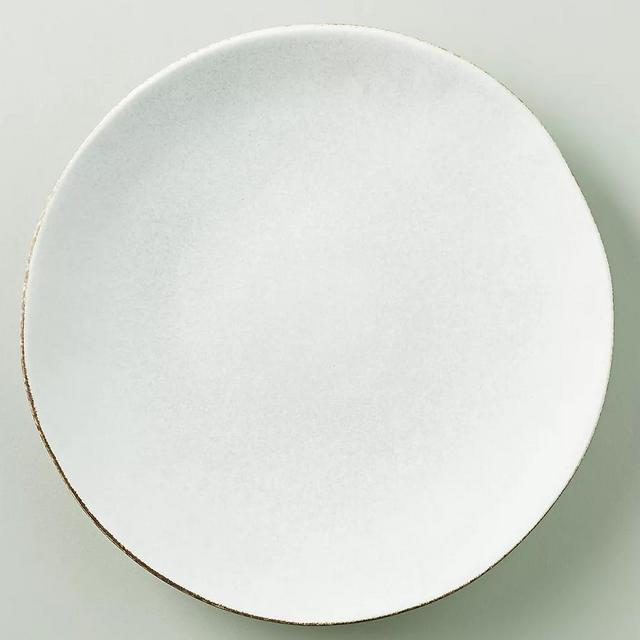 Anthropologie Levi dinner plates-set of 4 light blue