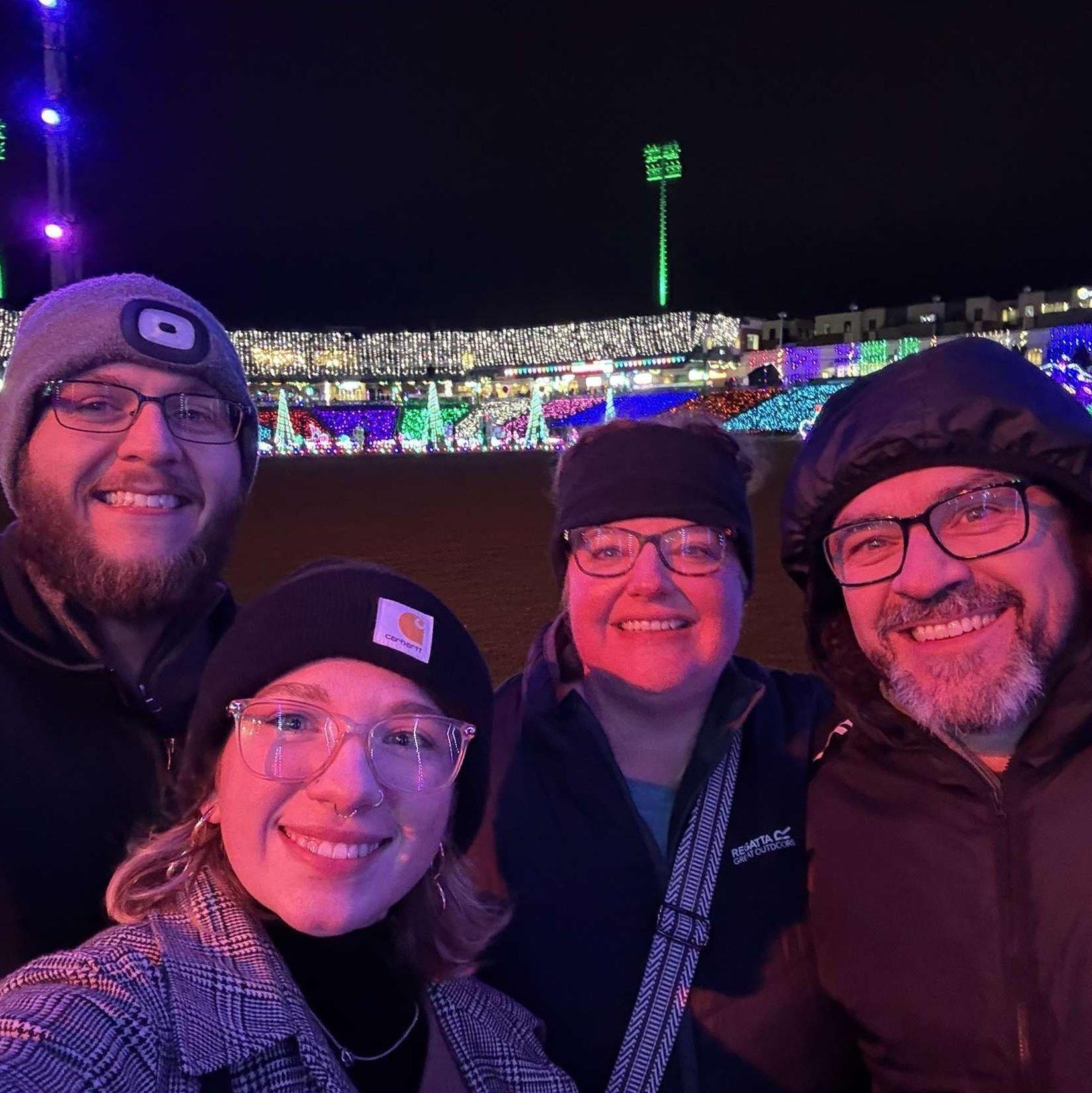Parkview Field Holiday Lights