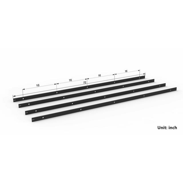 Classic Bypass Barn Door Hardware Kit