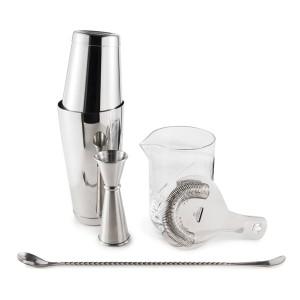 Essential Cocktail Set - Stainless Steel