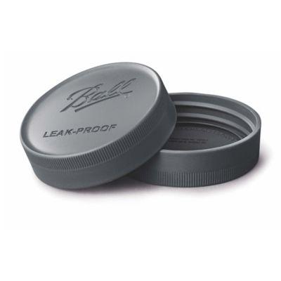 Ball® 6-Pack Leak-Proof Storage Lids in Black