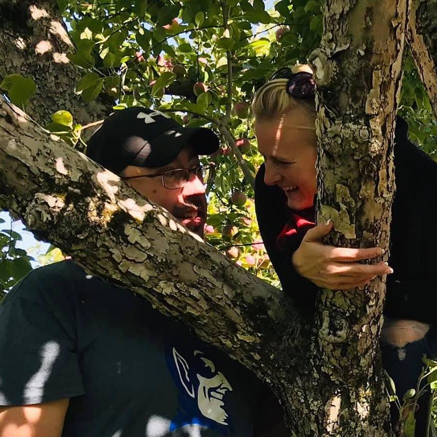 Apple picking and making memories!