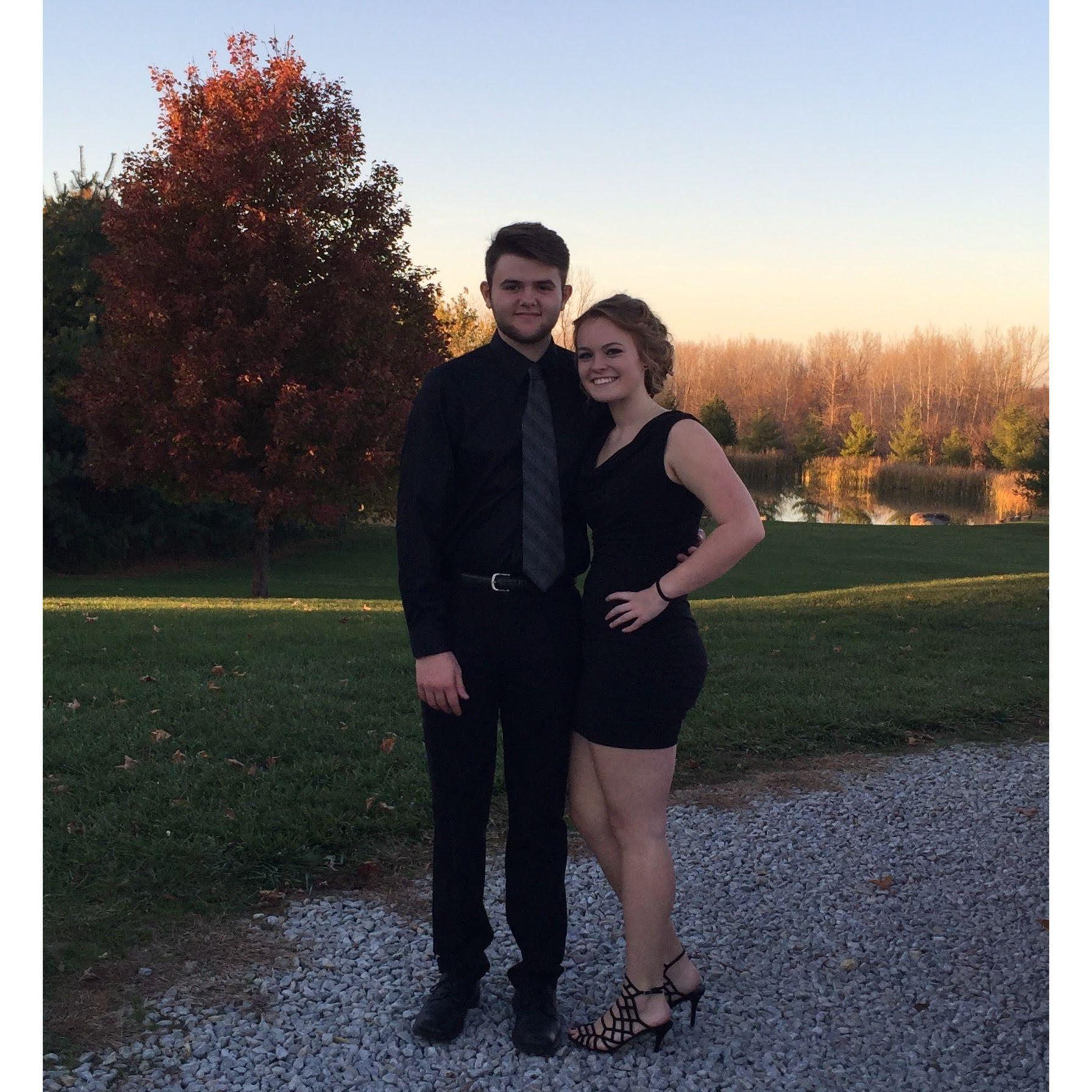 Junior Year Fall Dance - 2016

Little did we know 10 years later, this would be the exact location we tie the knot in 2026