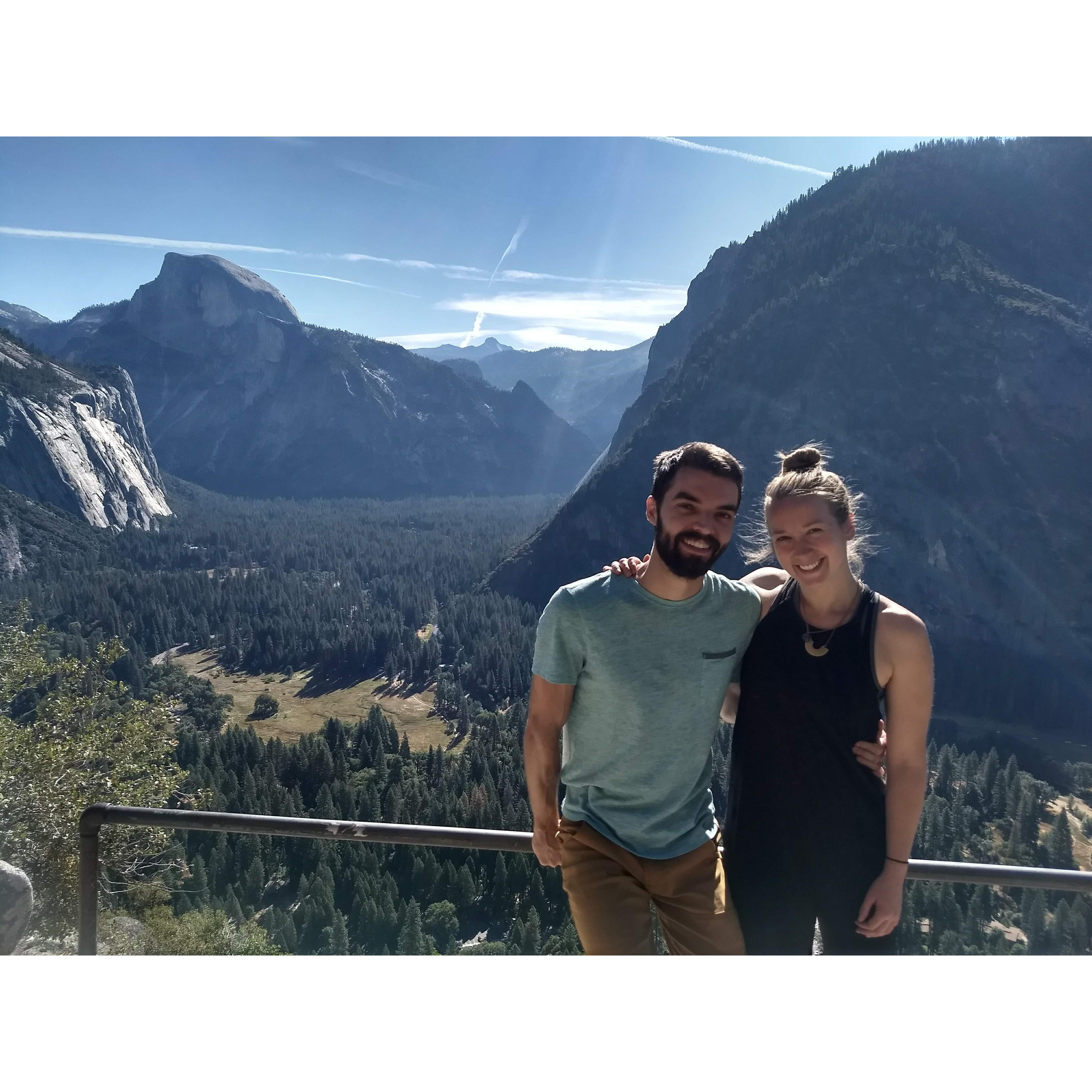 Upper Yosemite Falls Proposal Hike!