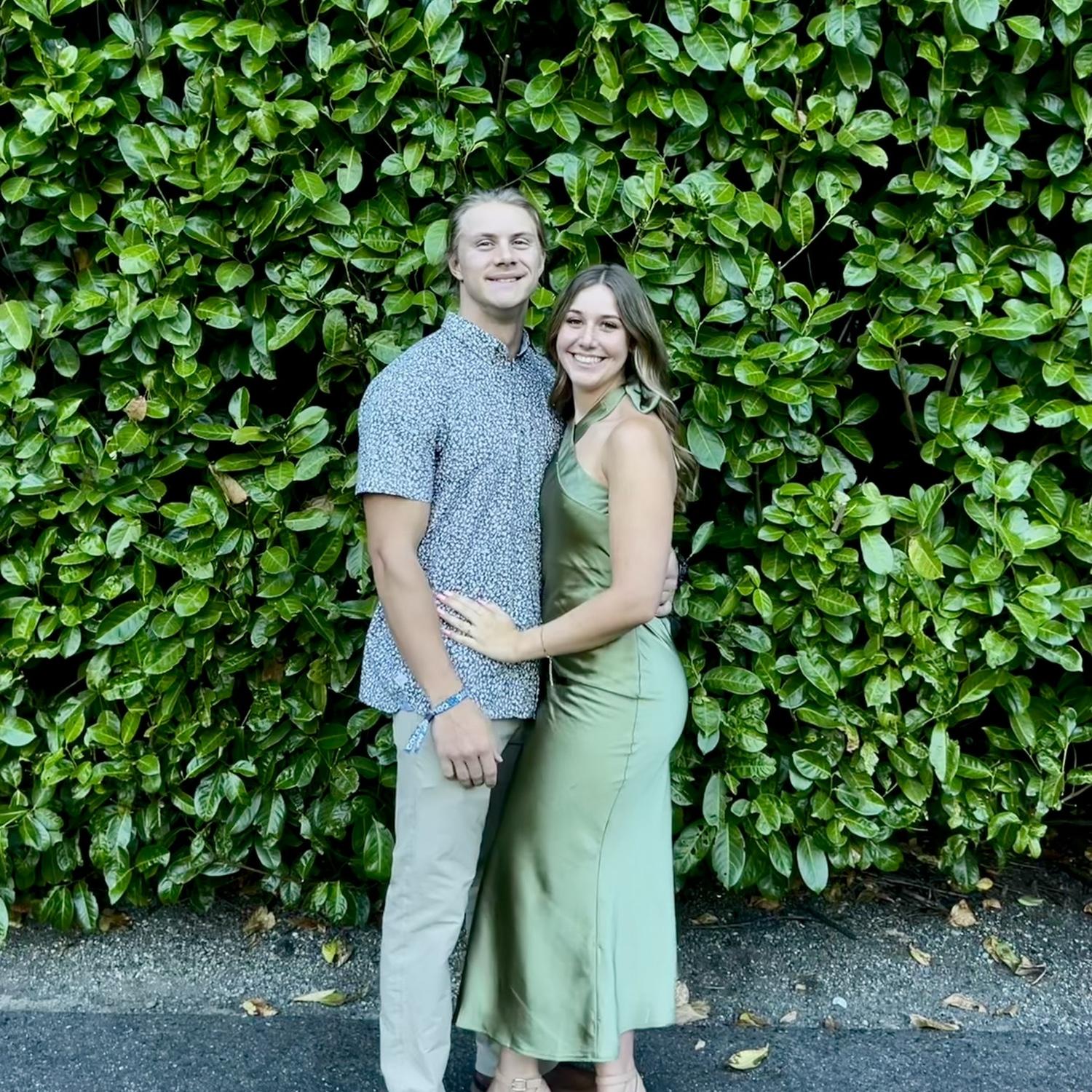 And our first wedding together!