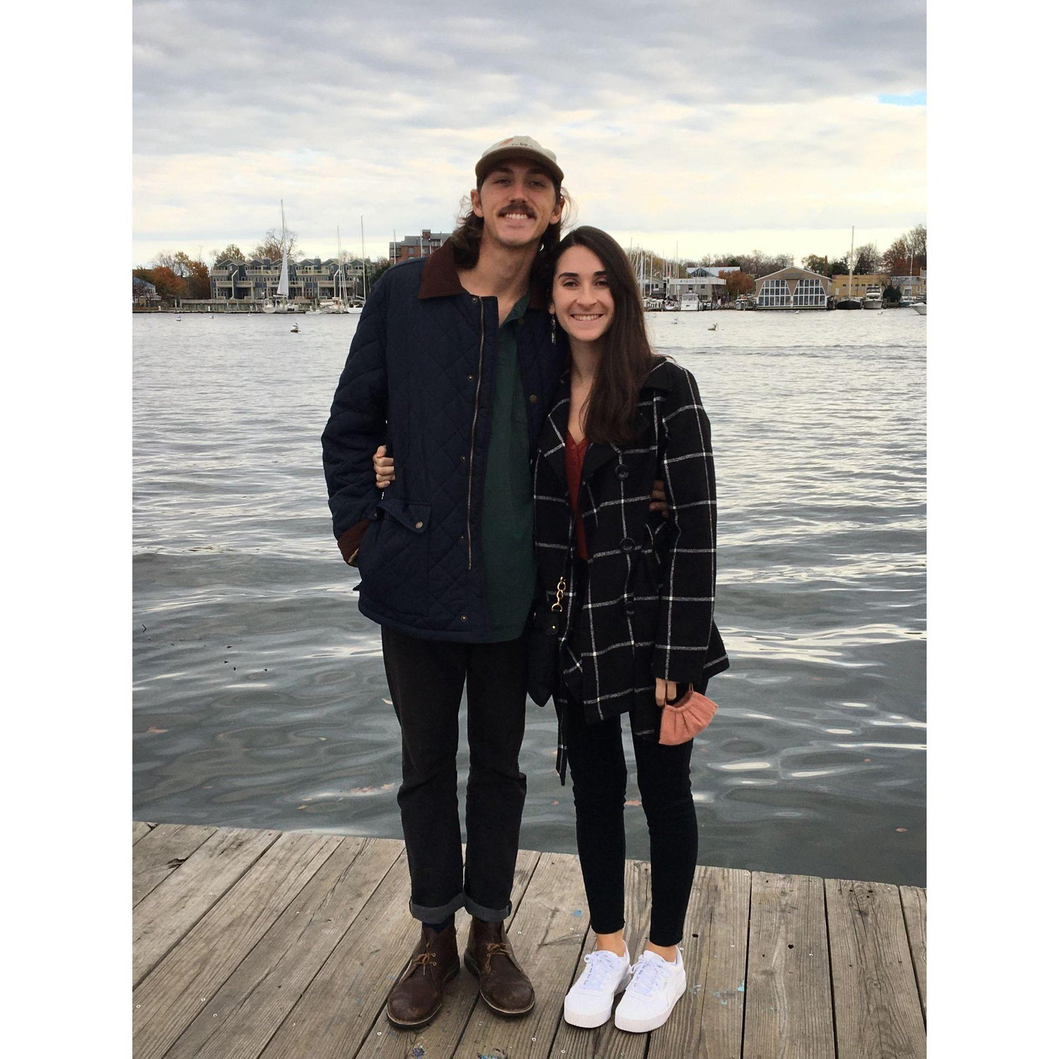 November 2020 in Annapolis when Jacob first met Nicole's family