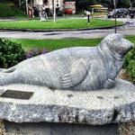 Andre The Seal Statue