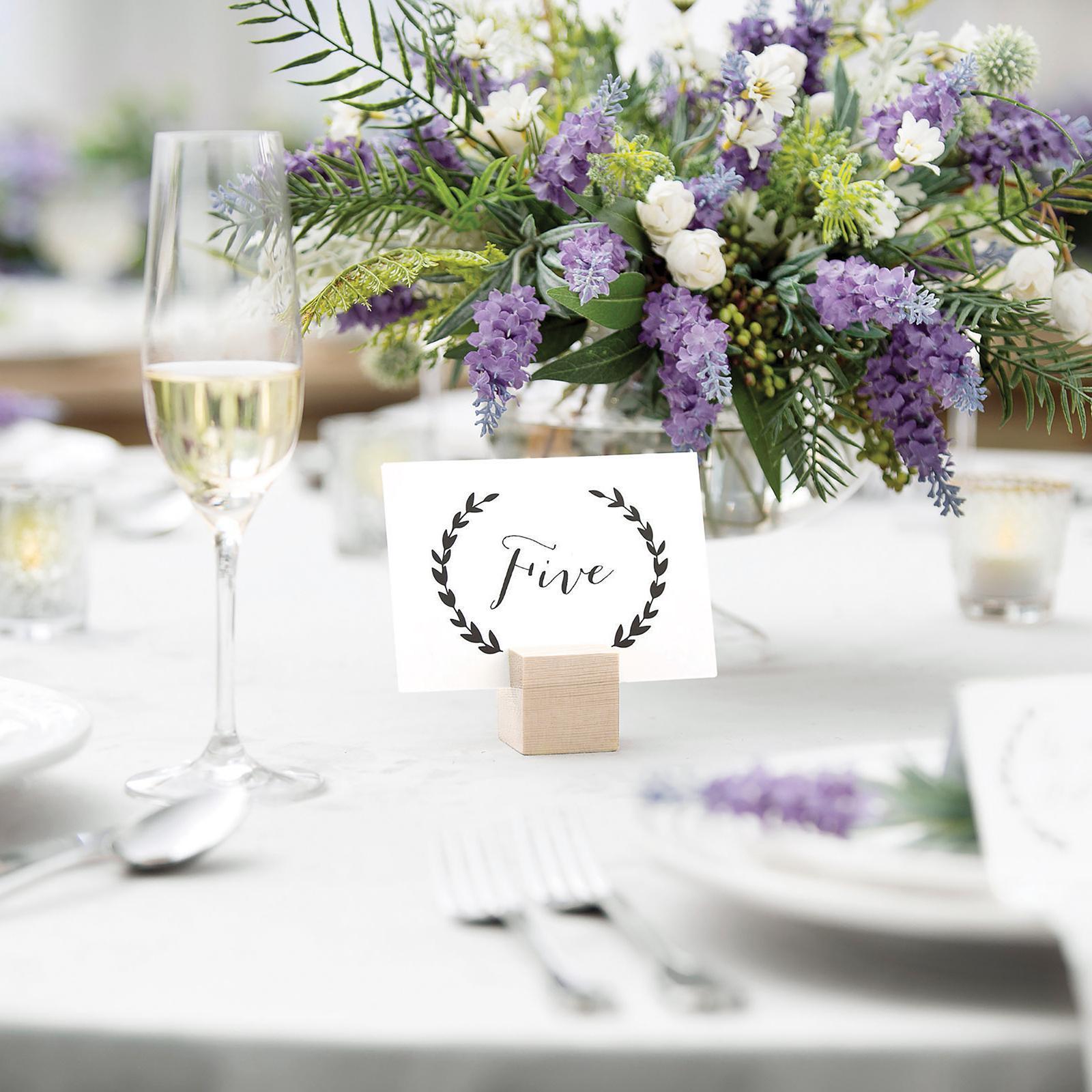 plain table place cards