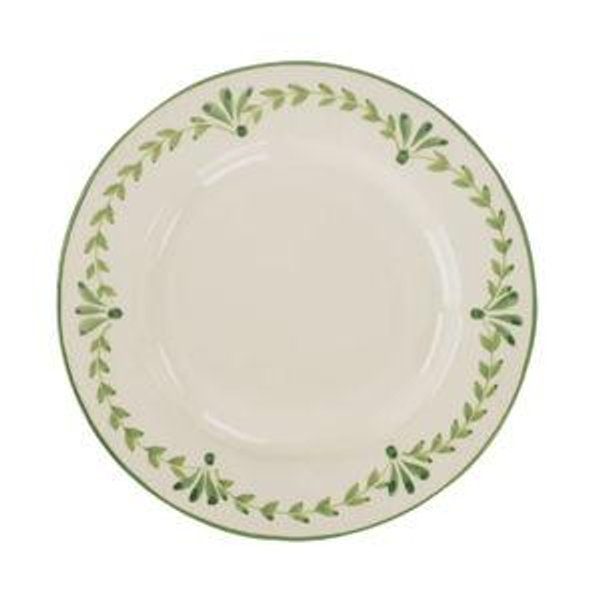 Elouise Dinner Plate, Green - set of 6