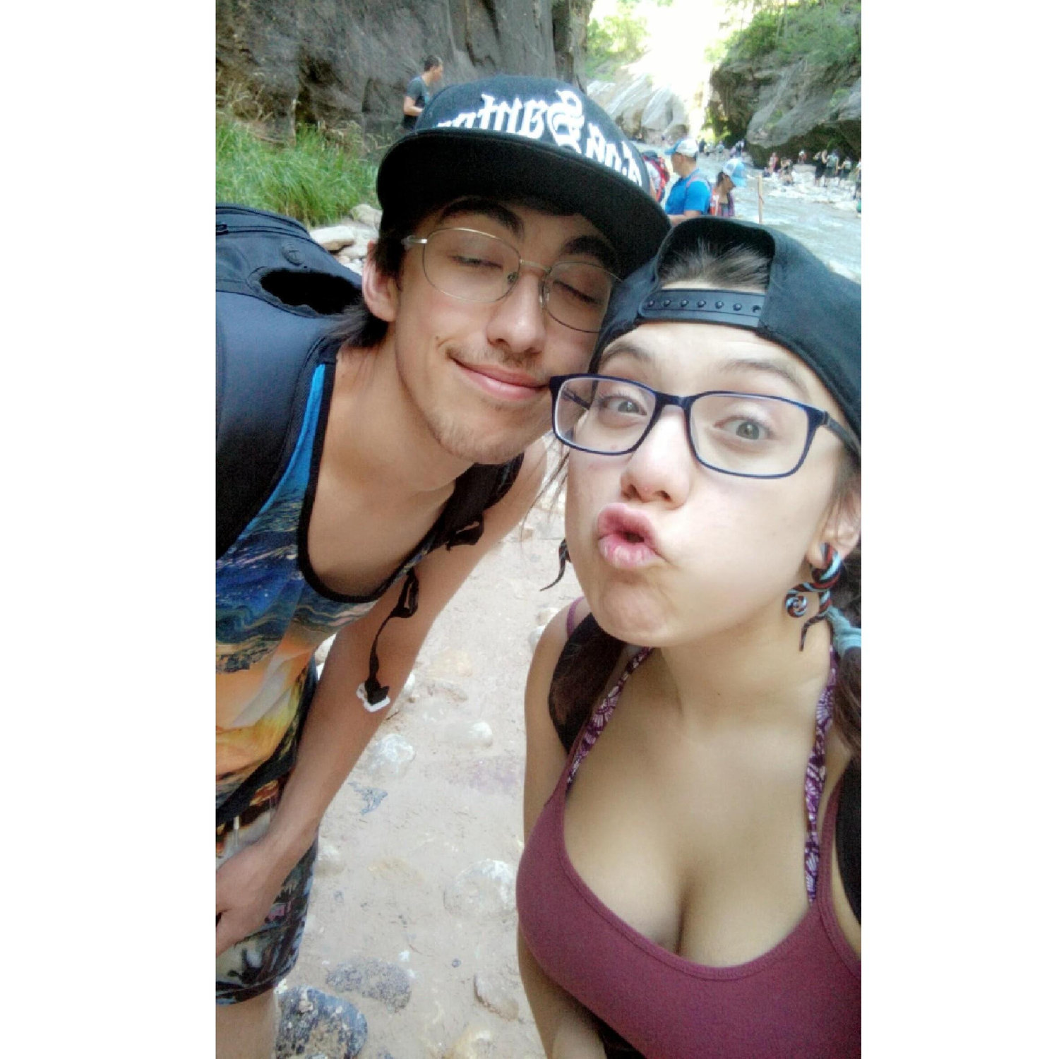 One of our many trips to Zion's National Park.