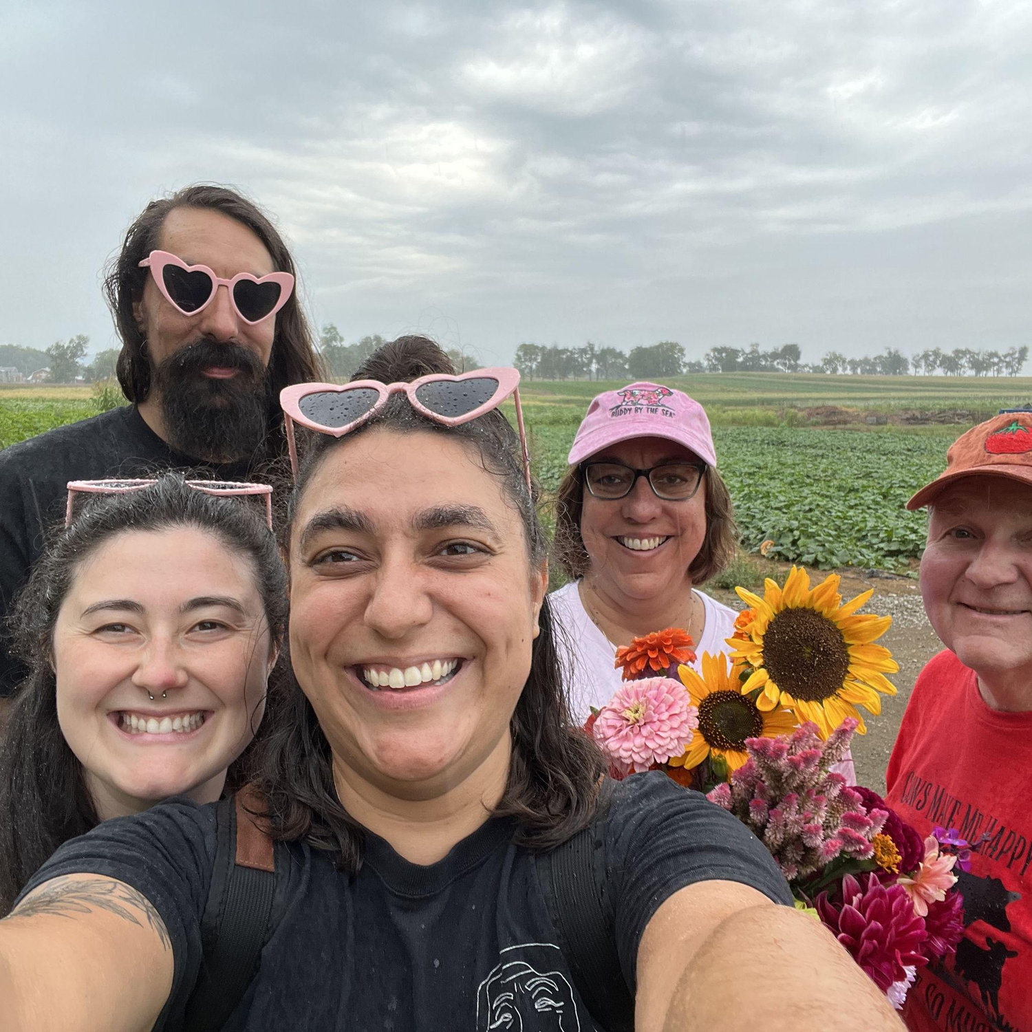 Kakalecz Family Flower Picking