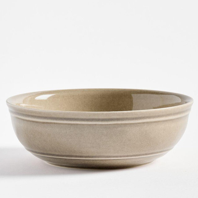 Cambria Stoneware Soup Bowls, Set of 4 - Driftwood