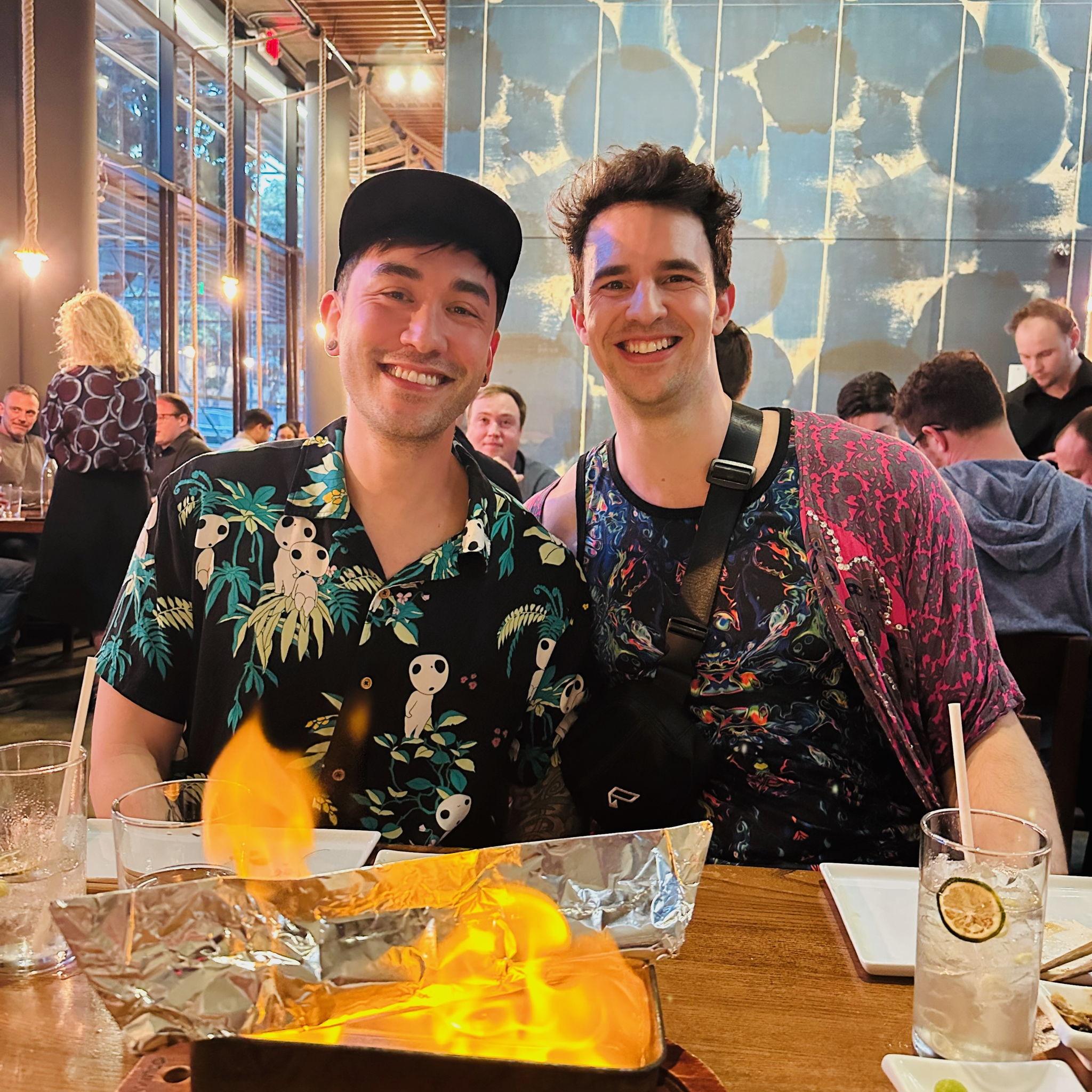 celebrating Brad’s 35th in SF 🥳 🎉