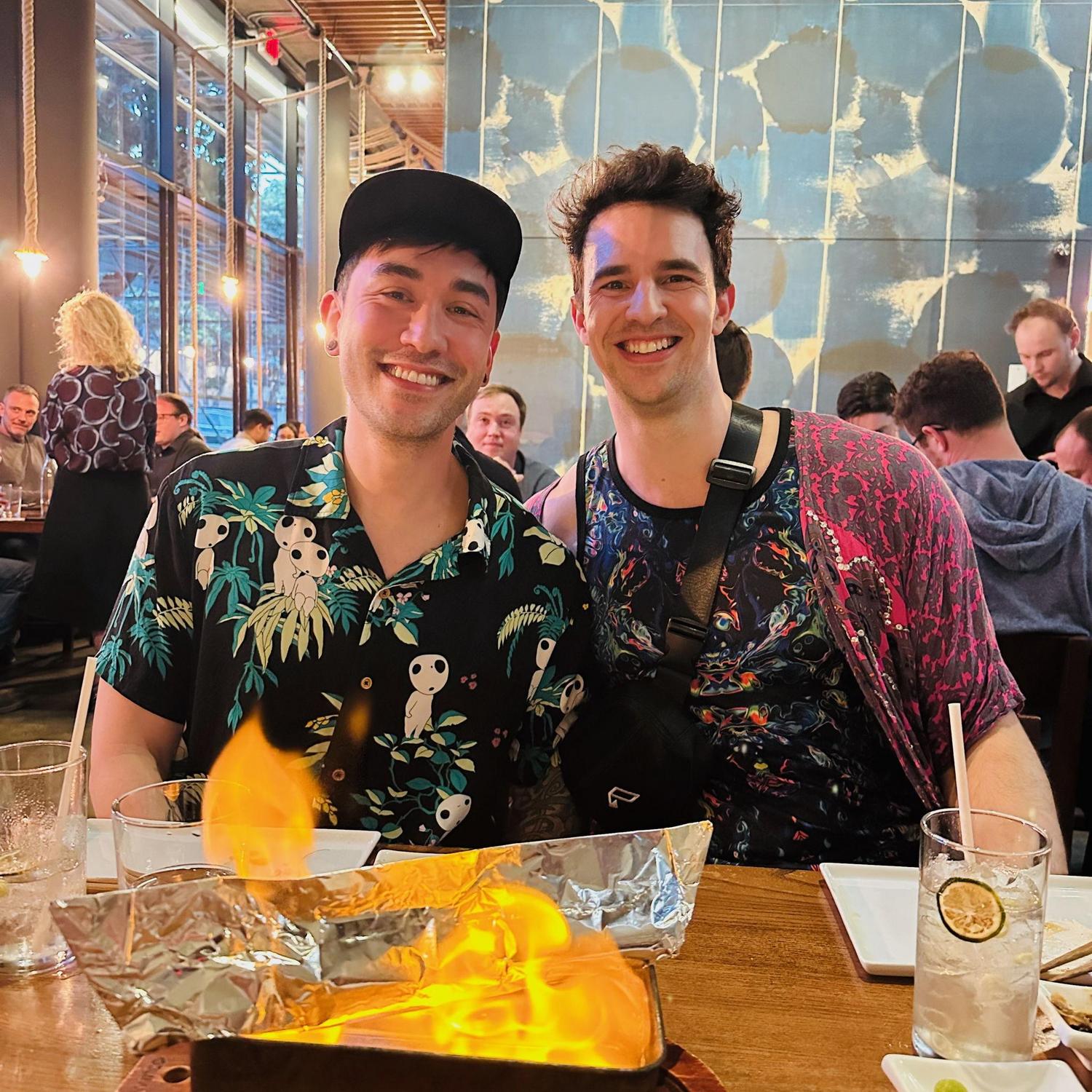 celebrating Brad’s 35th in SF 🥳 🎉