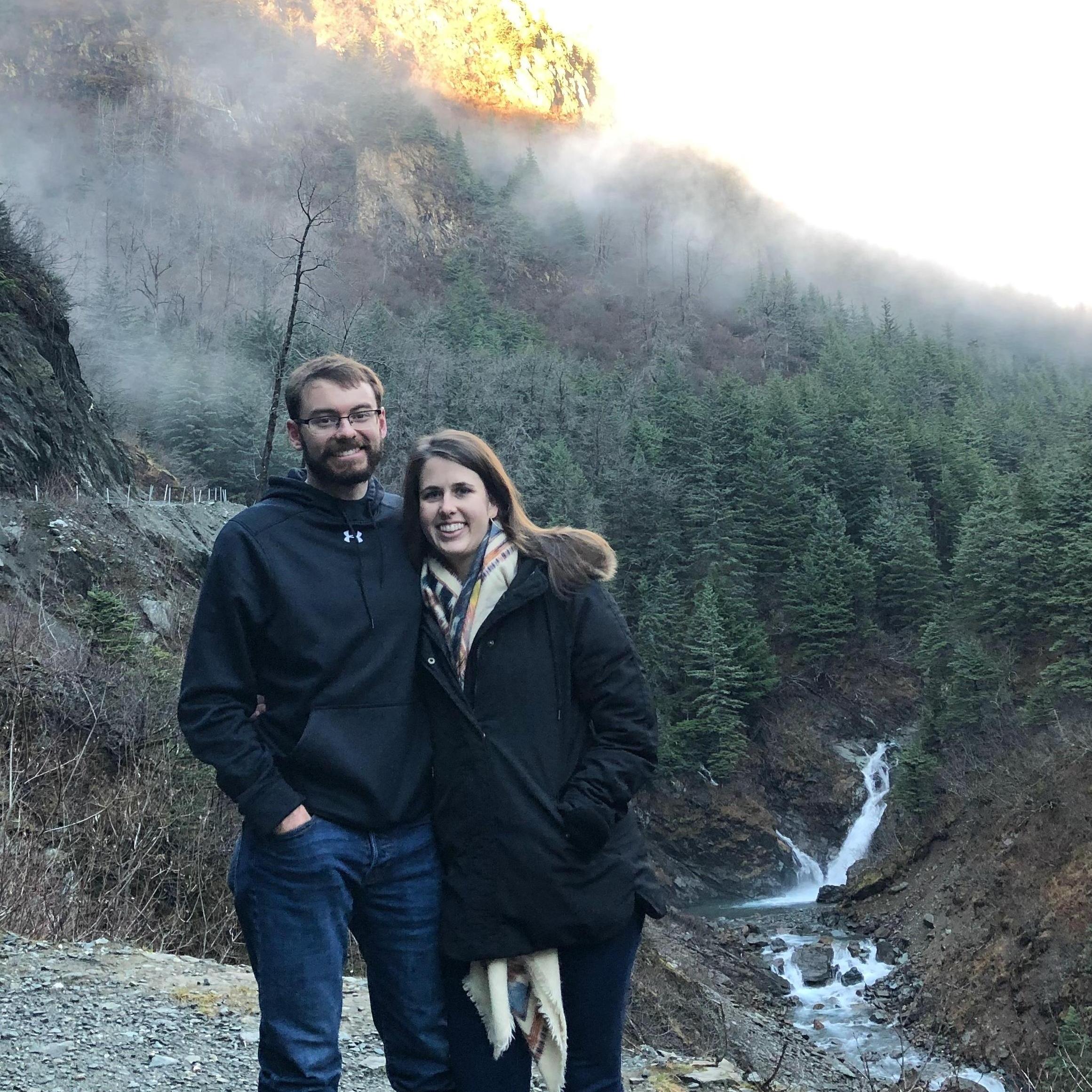Ebner Falls at Perseverance Trail (Juneau, AK) -- Fall 2018