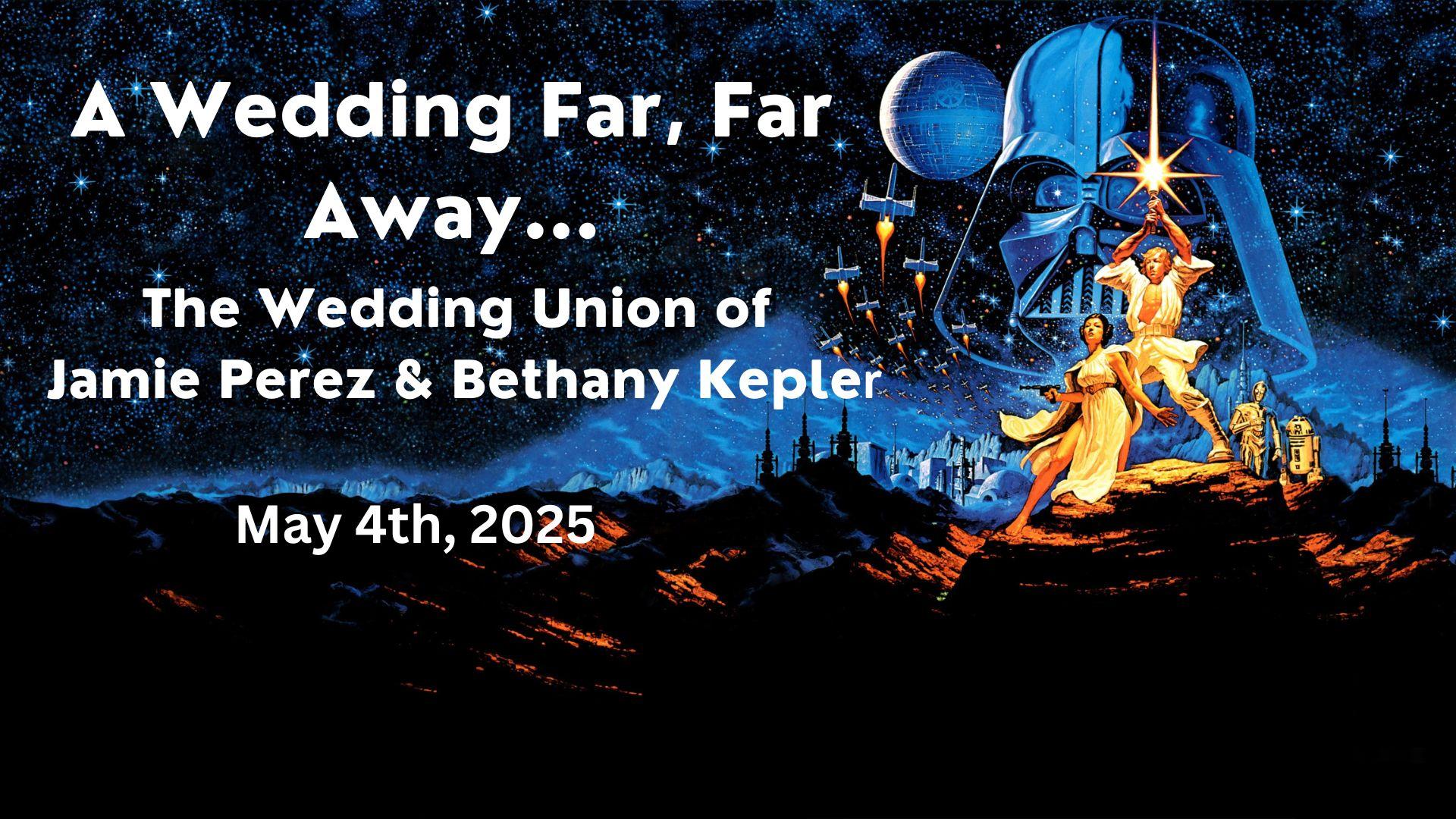 The Wedding Website of Bethani Kepler and Jamie Perez