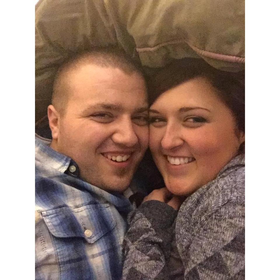 Our first photo together ever!