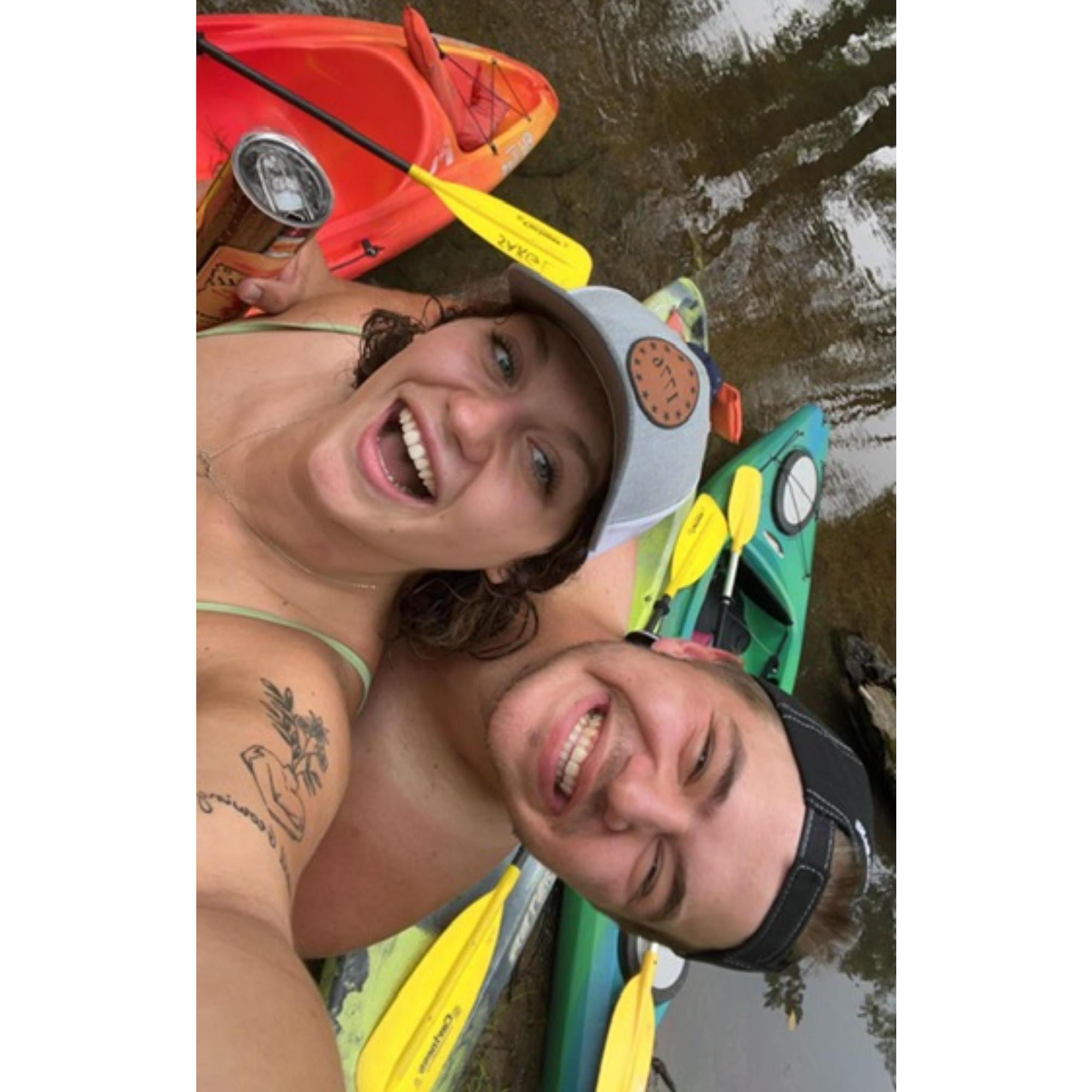 Mongo Kayaking trip 2023! He met all of Grandma Debs girlfriends!