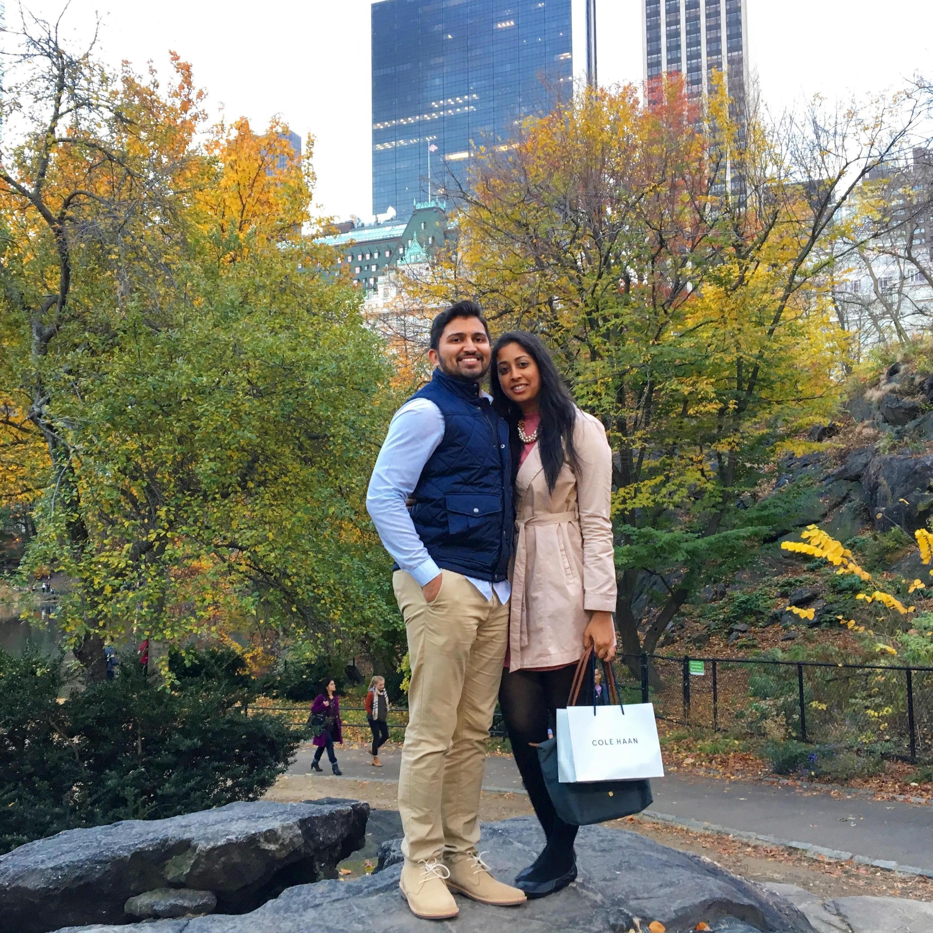 Our first trip, Nov 2016: NYC