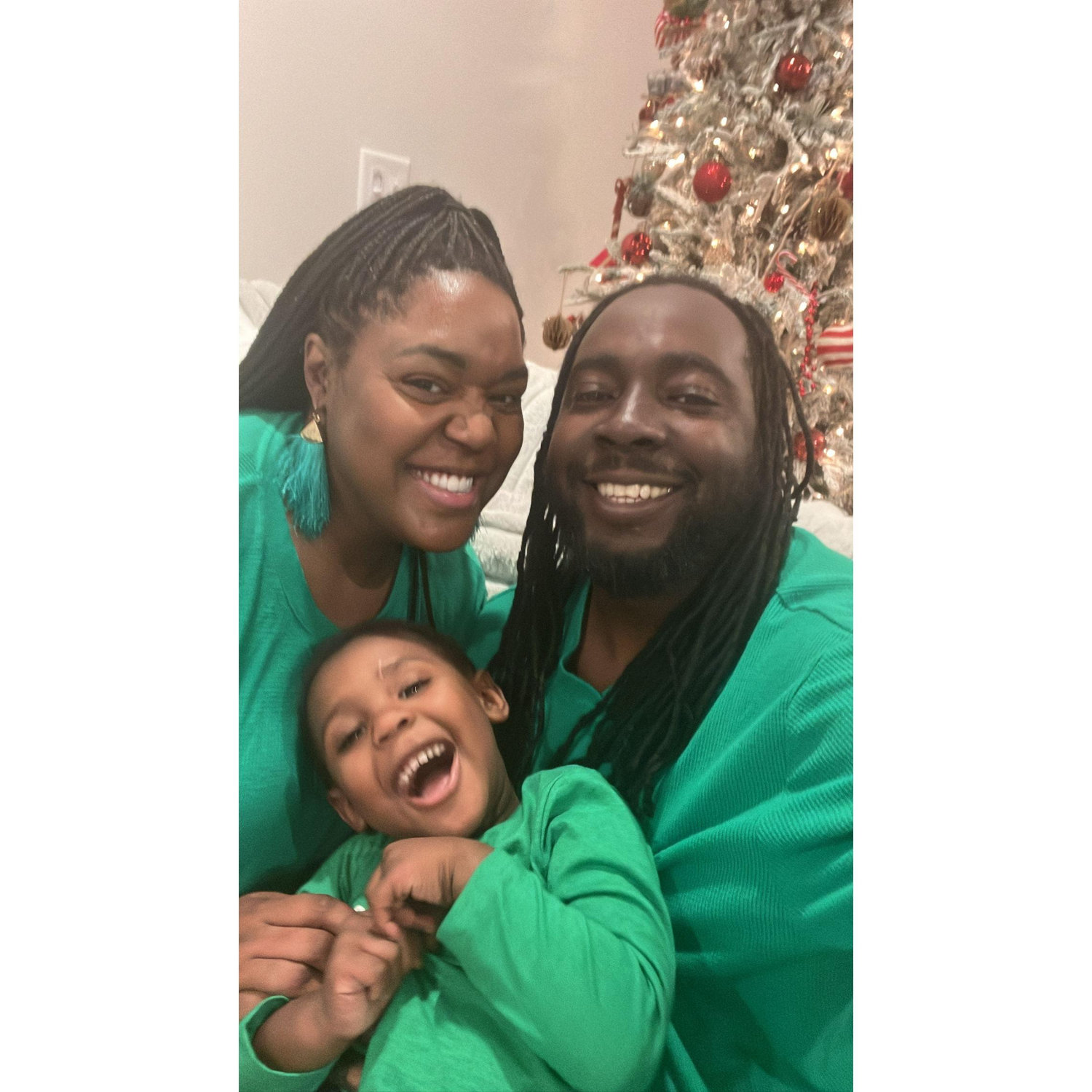 Christmas 2024: Family time is always great! Especially with our sonshine, Brycen.