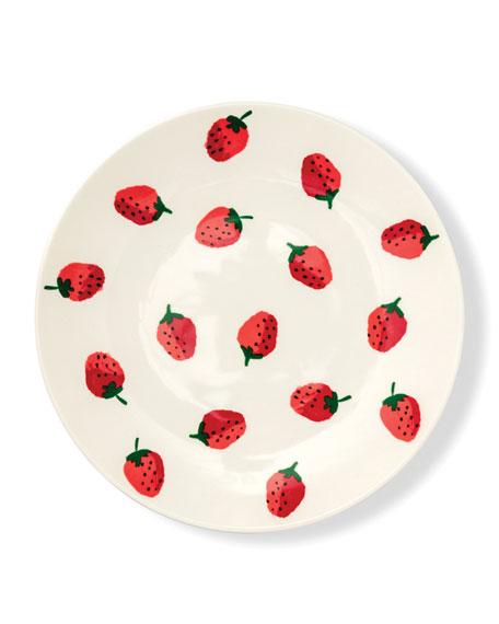 Kate Spade New York Strawberries Dinner Plate