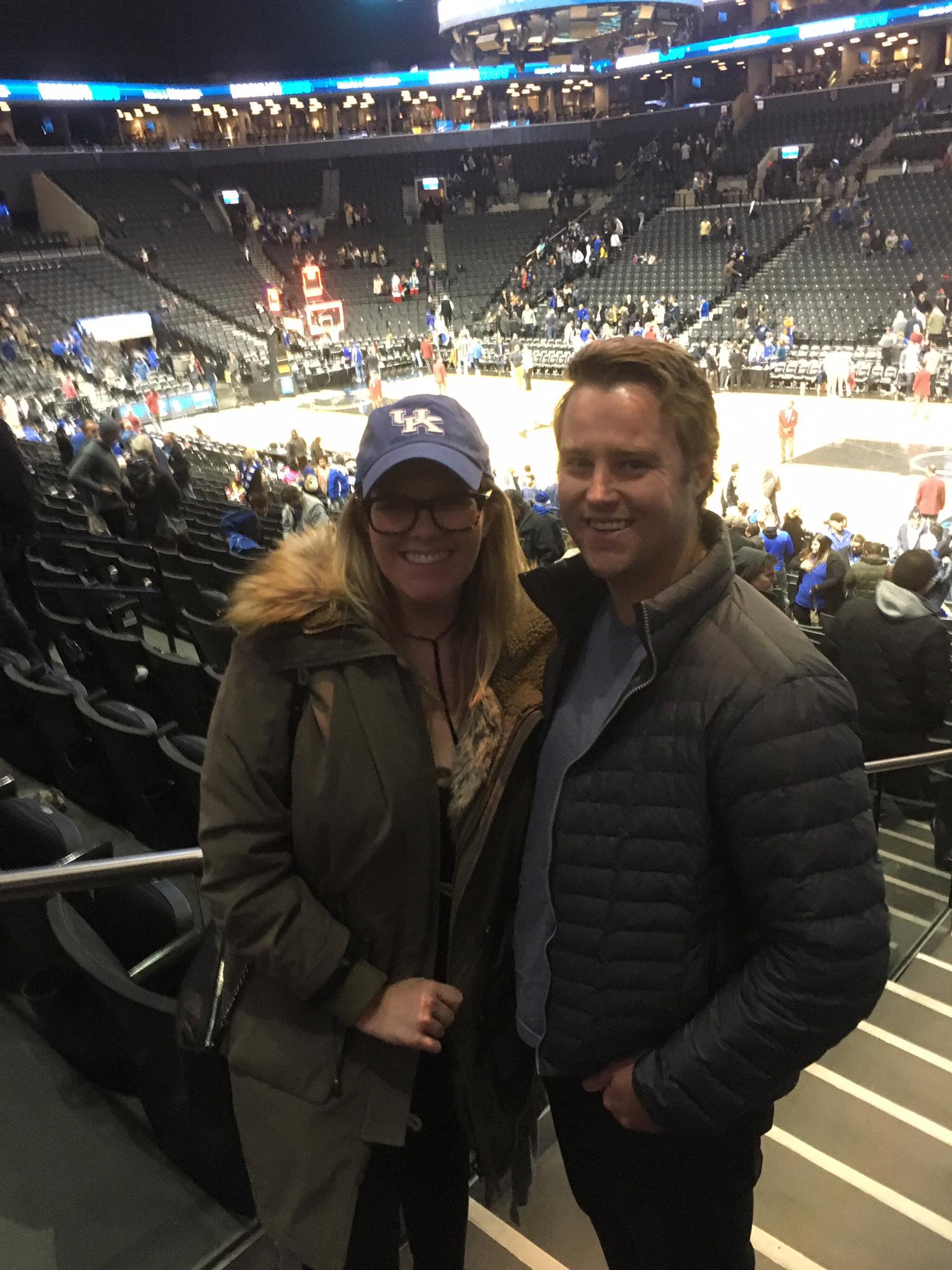 Blair's slowly converted Jeff to a Kentucky Wildcats fan #GOCATS