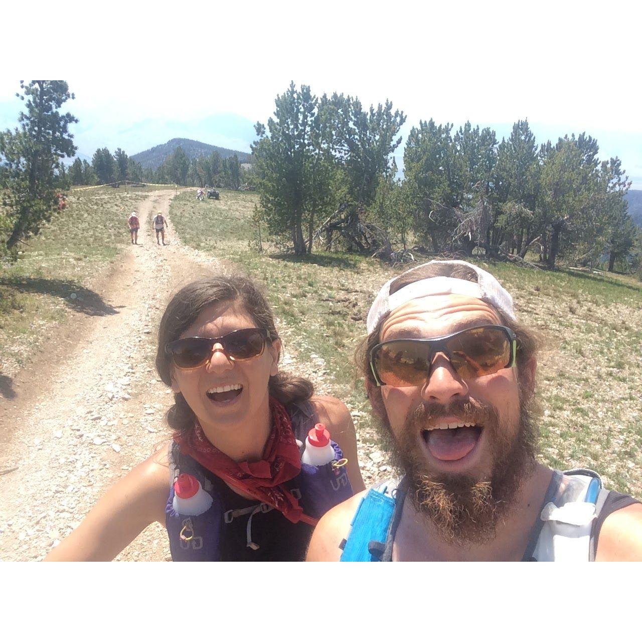 Racing the Beaverhead 55k ultra-marathon together in Montana!