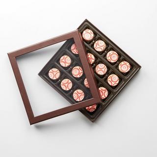16-Piece Red Velvet Truffle Gift Box