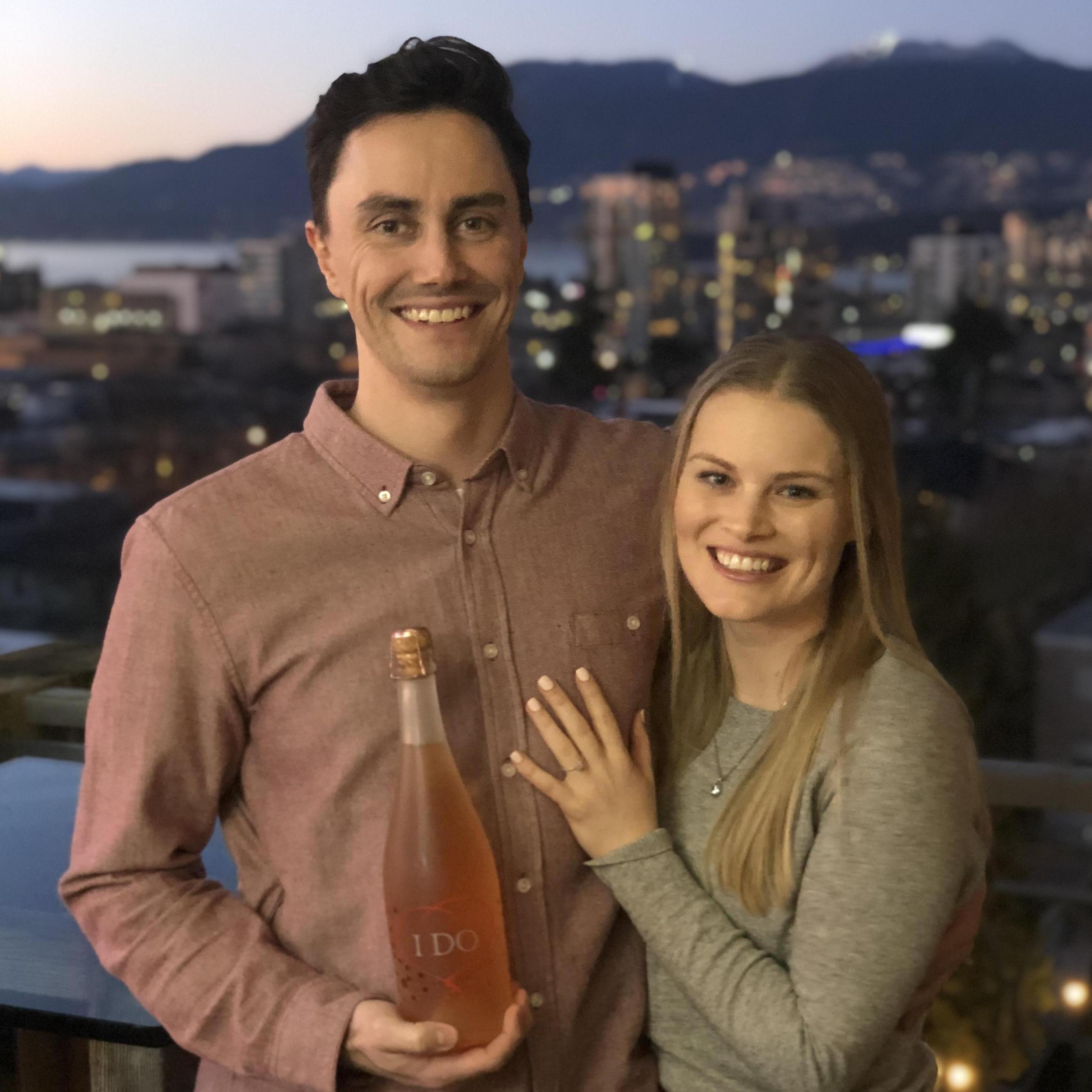 Celebrating our engagement at home // February 2020